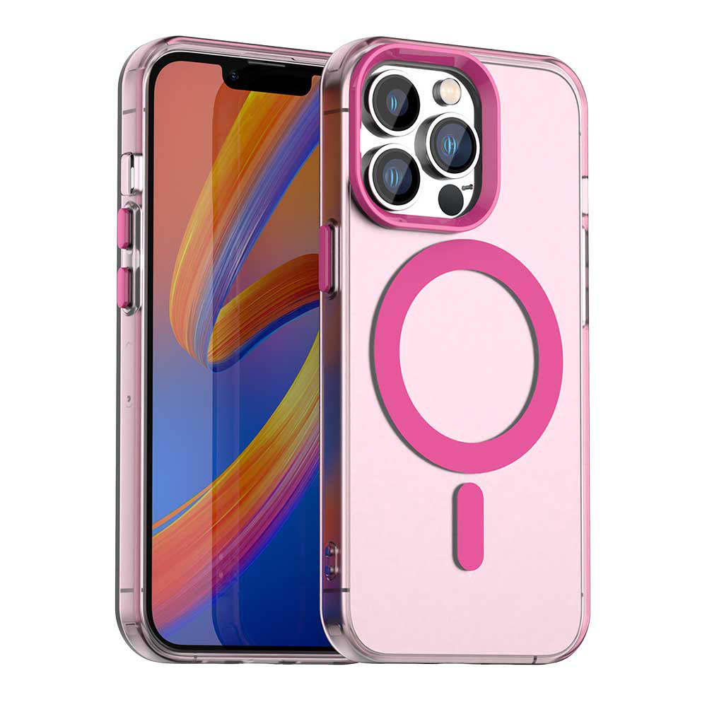 MagSafe-deksel for Apple iPhone 13 Pro Max, Techsuit, CandyCase, Rosa
