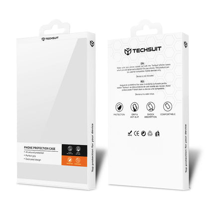 MagSafe-deksel for Apple iPhone 13 Pro Max, Techsuit, Luxury Crystal, Sølv