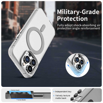 MagSafe-deksel for Apple iPhone 13 Pro, Techsuit, CandyCase, hvit