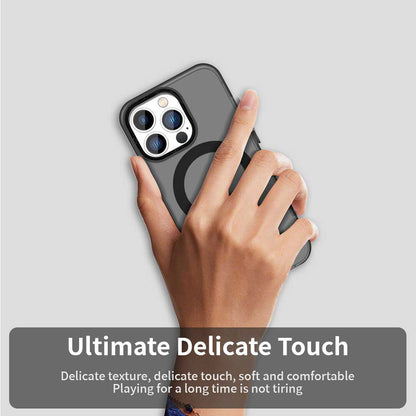MagSafe-deksel for Apple iPhone 13 Pro, Techsuit, CandyCase, svart