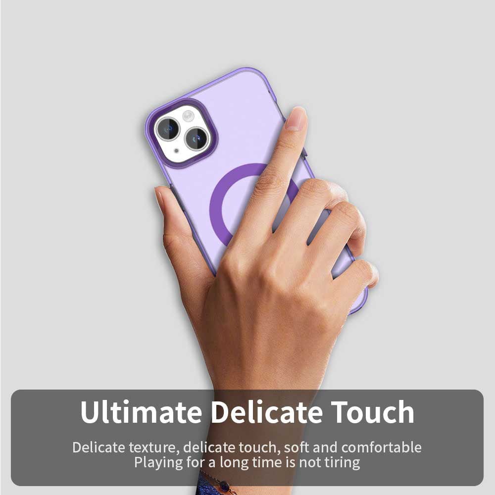 MagSafe-deksel for Apple iPhone 13, Techsuit, CandyCase, Lilla