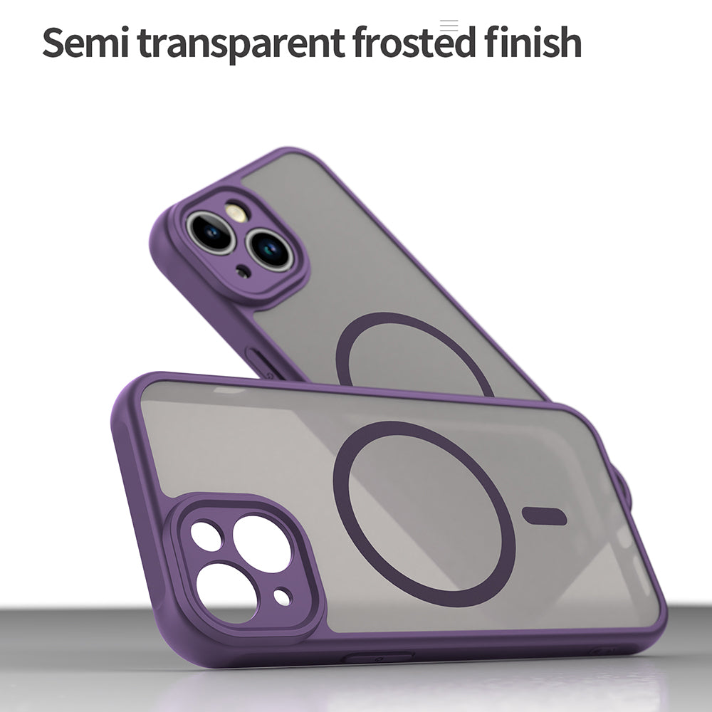 MagSafe-deksel for Apple iPhone 13, Techsuit, HaloFrost II, Lilla