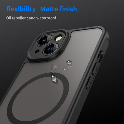 MagSafe-deksel for Apple iPhone 13, Techsuit, HaloFrost II, svart