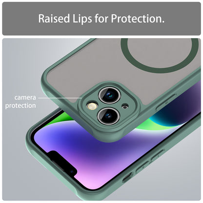 MagSafe-deksel for Apple iPhone 13, Techsuit, HaloFrost II, Grønn