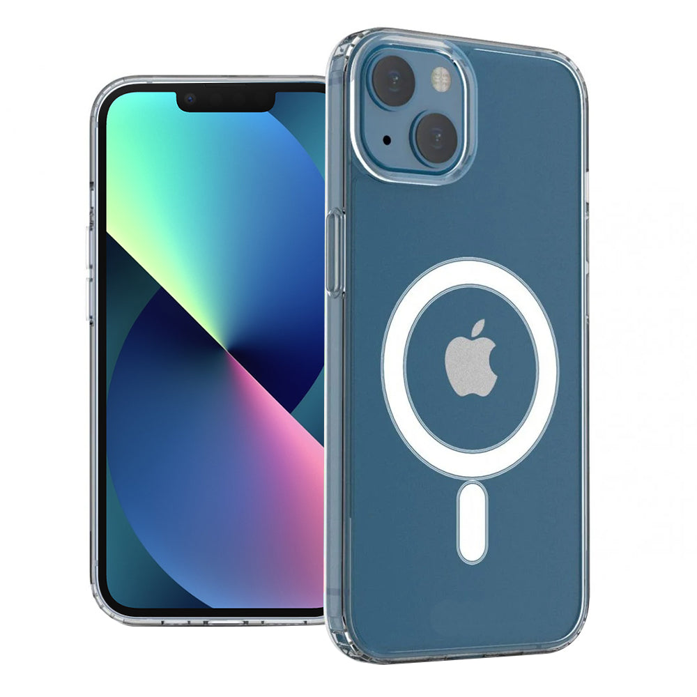 MagSafe-deksel for Apple iPhone 13, Techsuit, Pro, Transparent