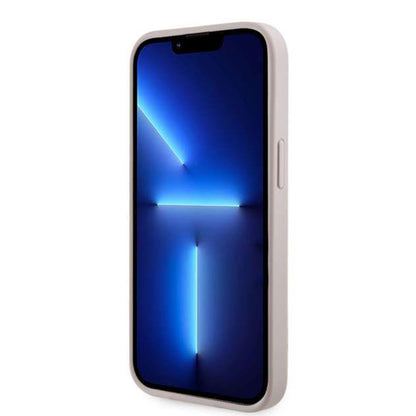 MagSafe deksel for Apple iPhone 14, Guess, GCube Stripes, Rosa