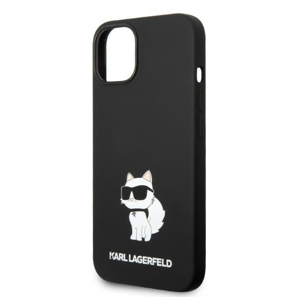 MagSafe-deksel for Apple iPhone 14 Plus, Karl Lagerfeld, Silicone Choupette, Svart