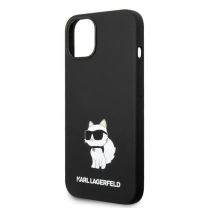 MagSafe-deksel for Apple iPhone 14 Plus, Karl Lagerfeld, Silicone Choupette, Svart