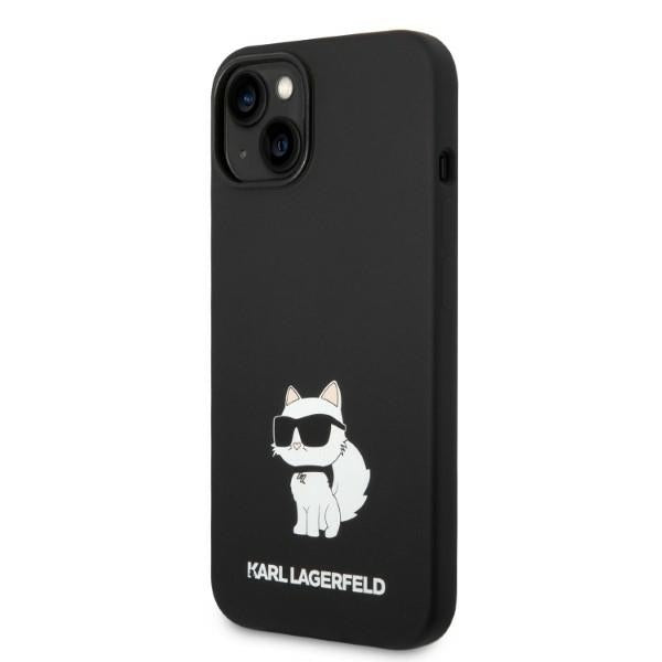 MagSafe-deksel for Apple iPhone 14 Plus, Karl Lagerfeld, Silicone Choupette, Svart