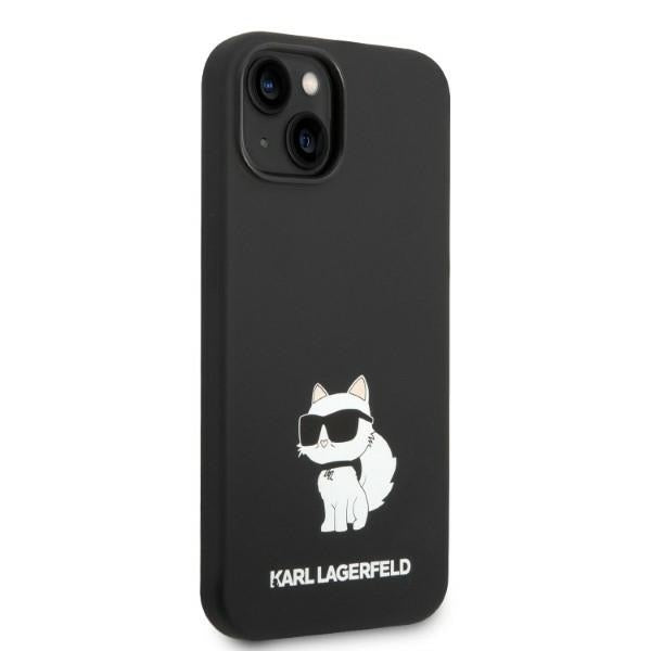 MagSafe-deksel for Apple iPhone 14 Plus, Karl Lagerfeld, Silicone Choupette, Svart