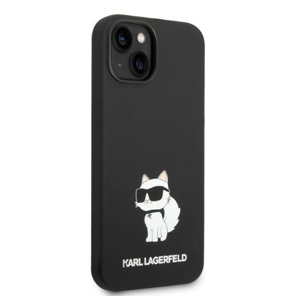 MagSafe-deksel for Apple iPhone 14 Plus, Karl Lagerfeld, Silicone Choupette, Svart