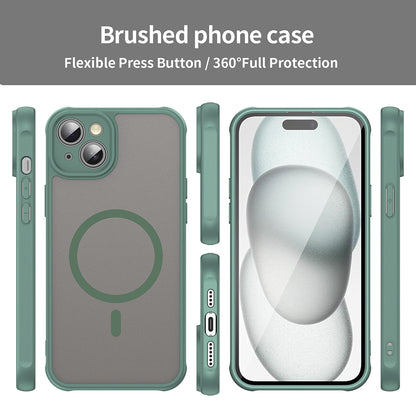 MagSafe-deksel for Apple iPhone 14 Plus, Techsuit, HaloFrost II, Grønn