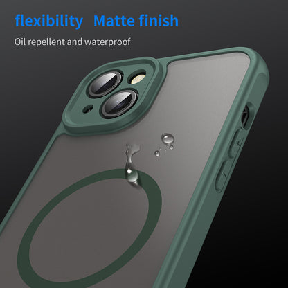 MagSafe-deksel for Apple iPhone 14 Plus, Techsuit, HaloFrost II, Grønn