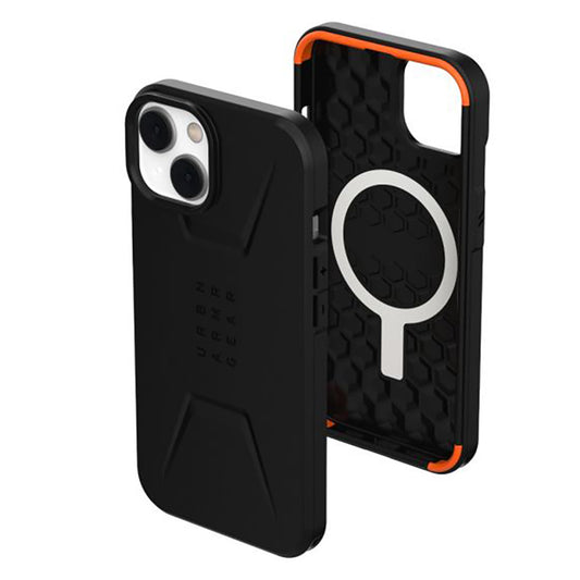 MagSafe-deksel for Apple iPhone 14 Plus, Urban Armor Gear, Civilian, svart