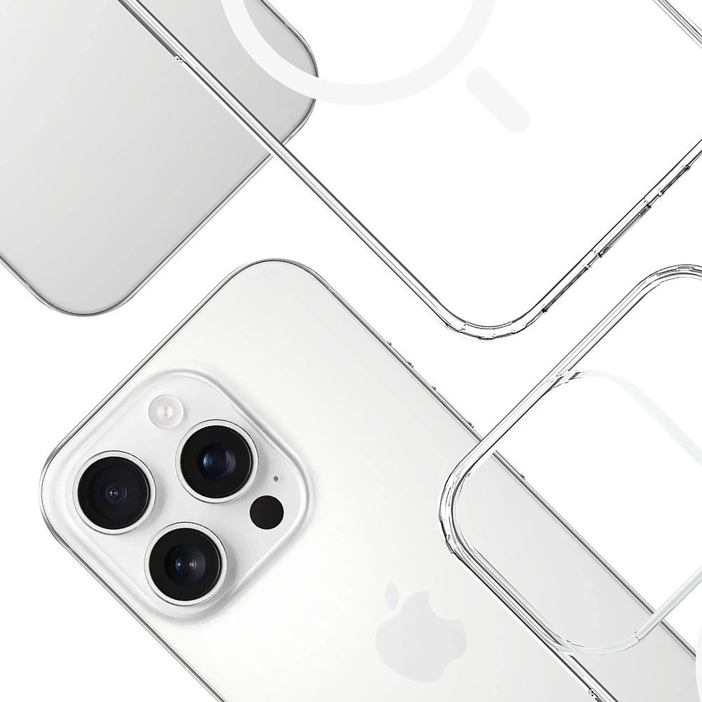 MagSafe-deksel for Apple iPhone 14 Pro, 3MK, Armor MagCase, Transparent