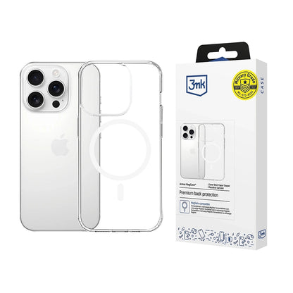 MagSafe-deksel for Apple iPhone 14 Pro, 3MK, Armor MagCase, Transparent