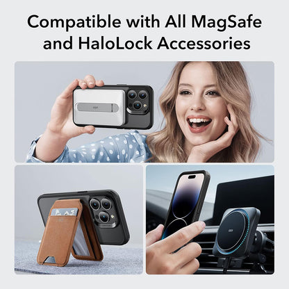 MagSafe-deksel for Apple iPhone 14 Pro, ESR, Classic Hybrid, Satinert svart