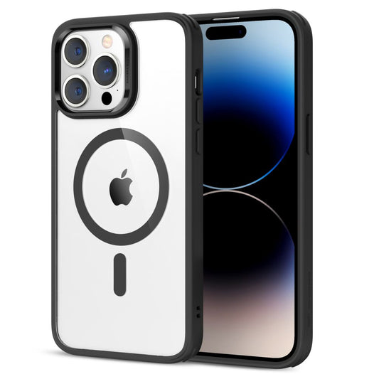 MagSafe-deksel for Apple iPhone 14 Pro, ESR, Classic Hybrid, Svart Transparent