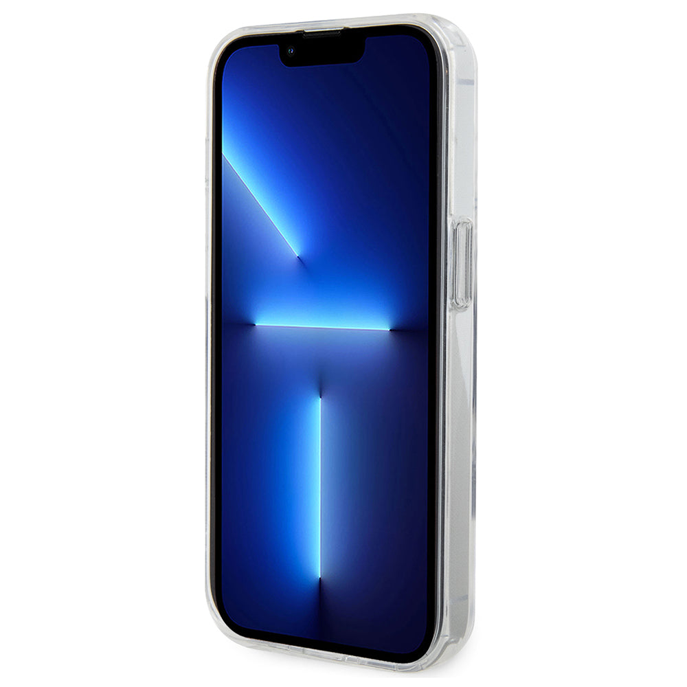 MagSafe-deksel for Apple iPhone 14 Pro, Karl Lagerfeld, Ring Stand Karl & Choupette, Hvit