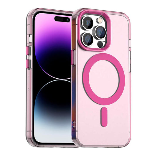 MagSafe-deksel for Apple iPhone 14 Pro Max, Techsuit, CandyCase, Rosa
