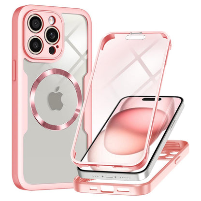 MagSafe-deksel for Apple iPhone 14 Pro Max, Techsuit, ColorVerse 360, Rosa