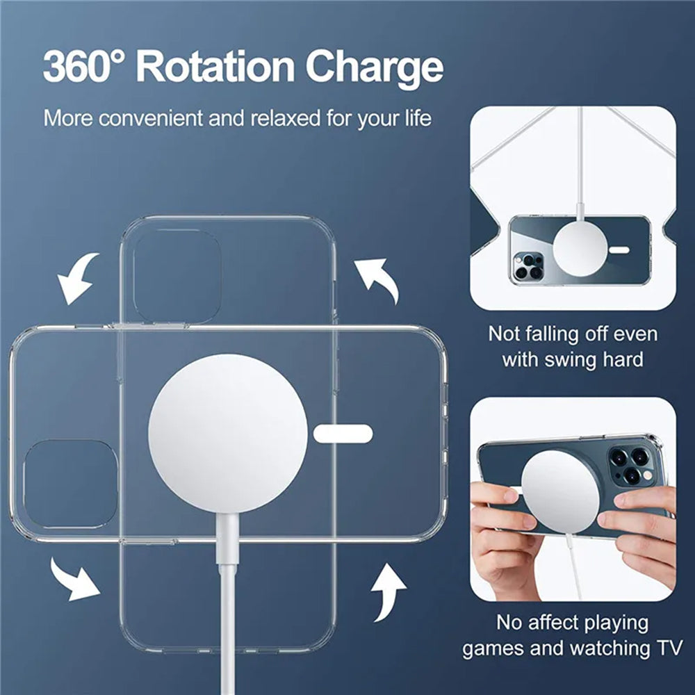 MagSafe-deksel for Apple iPhone 14 Pro Max, Techsuit, Pro, Rosa