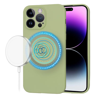 MagSafe-deksel for Apple iPhone 14 Pro Max, Techsuit, SoftFlex, Matcha