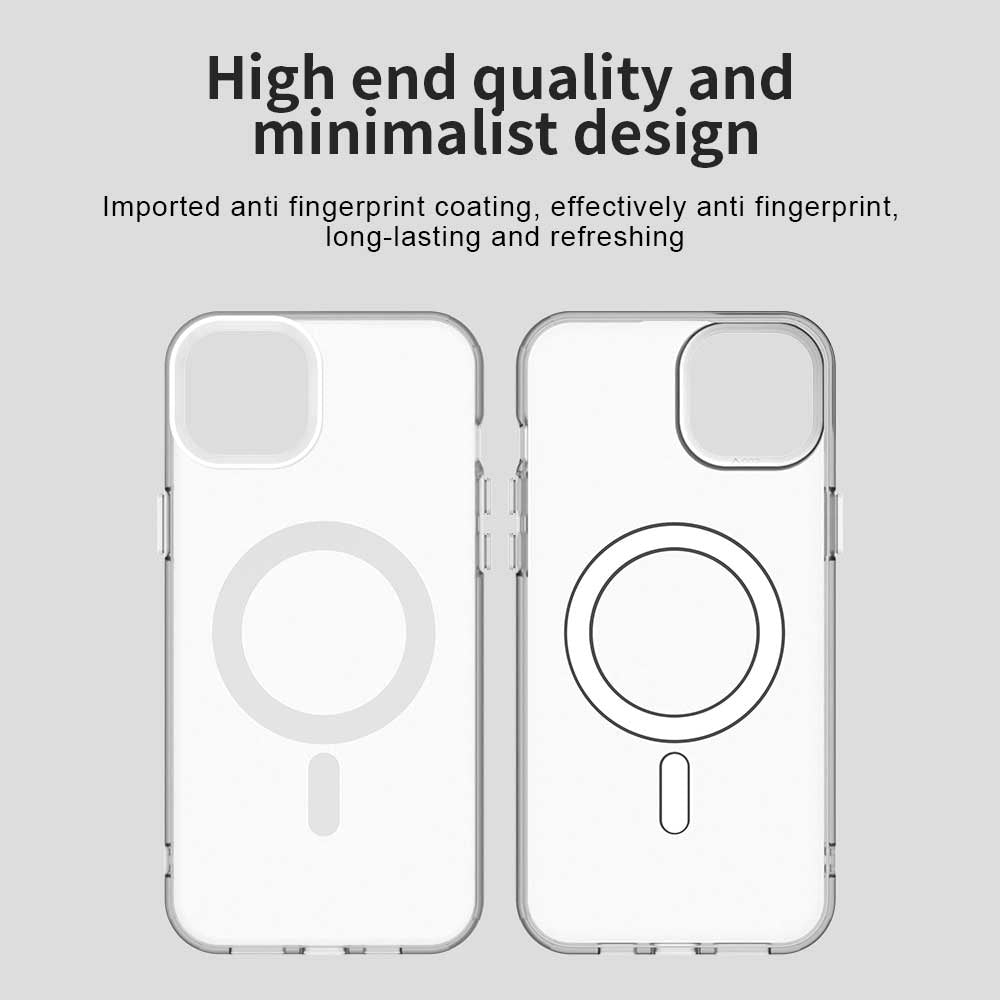 MagSafe-deksel for Apple iPhone 14, Techsuit, CandyCase, hvit