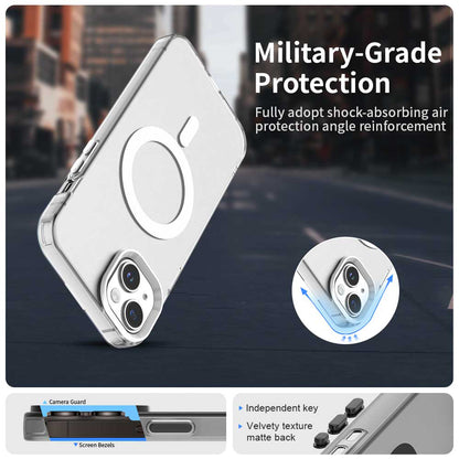 MagSafe-deksel for Apple iPhone 14, Techsuit, CandyCase, hvit