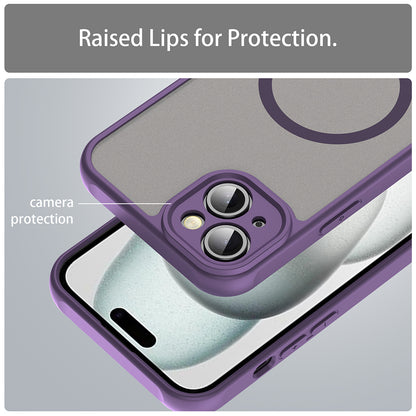MagSafe-deksel for Apple iPhone 14, Techsuit, HaloFrost II, Lilla