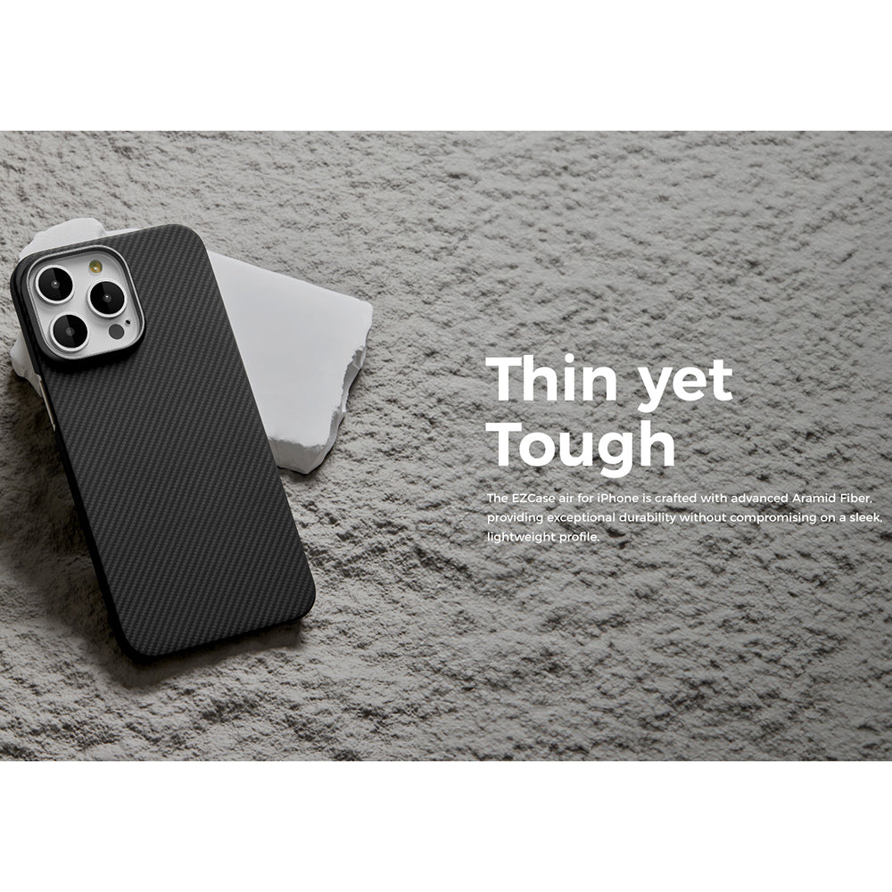 MagSafe-deksel for Apple iPhone 15, Edizard, Air, Svart