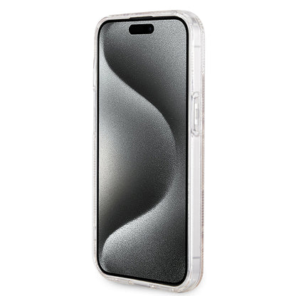 MagSafe-deksel for Apple iPhone 15, Guess, IML Gcube, Brun