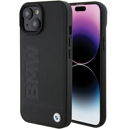 MagSafe-deksel for Apple iPhone 15 Plus, BMW, Natural Hot Stamp, Svart