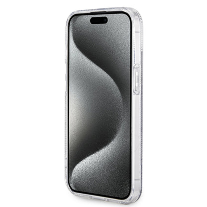 MagSafe deksel for Apple iPhone 15 Plus, Guess, IML Gcube, Svart