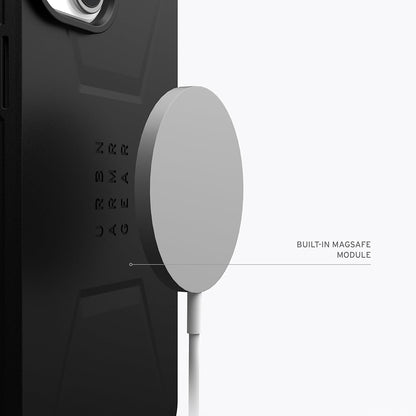 MagSafe-deksel for Apple iPhone 15 Plus, Urban Armor Gear, Civilian, svart