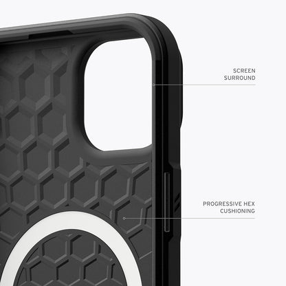 MagSafe-deksel for Apple iPhone 15 Plus, Urban Armor Gear, Civilian, svart