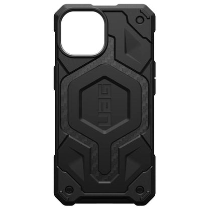 MagSafe-deksel for Apple iPhone 15 Plus, Urban Armor Gear, Monarch Pro Carbon, svart