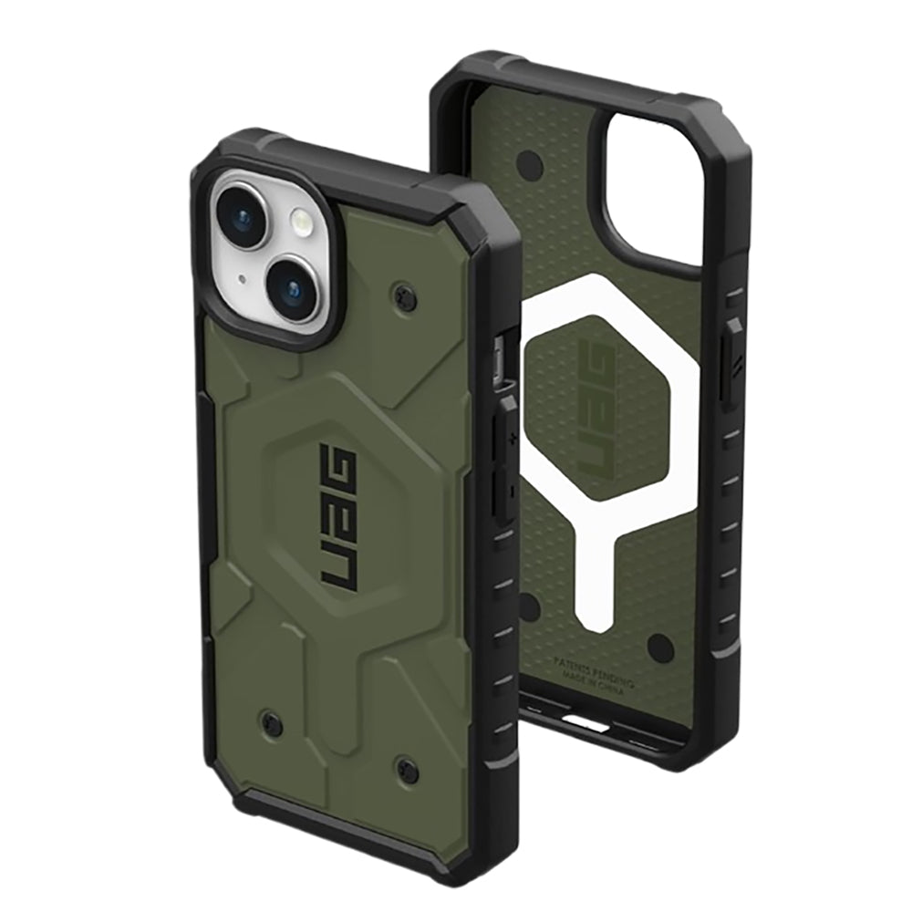 MagSafe-deksel for Apple iPhone 15 Plus, Urban Armor Gear, Pathfinder, Grønn