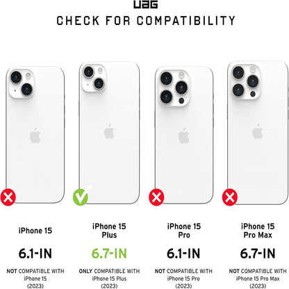 MagSafe-deksel for Apple iPhone 15 Plus, Urban Armor Gear, Pathfinder, Grønn