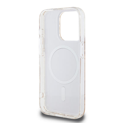 MagSafe-deksel for Apple iPhone 15 Pro, Guess, IML Gcube, Brun