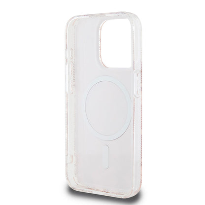 MagSafe-deksel for Apple iPhone 15 Pro Max, Guess, IML Gcube, Rosa