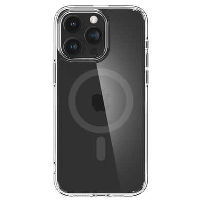 MagSafe-deksel for Apple iPhone 15 Pro Max, Spigen, Ultra Hybrid Carbon, Gjennomsiktig