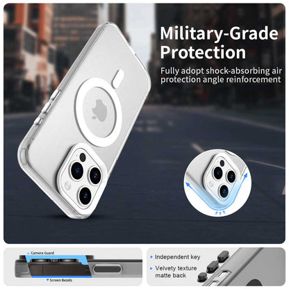 MagSafe-deksel for Apple iPhone 15 Pro Max, Techsuit, CandyCase, hvit