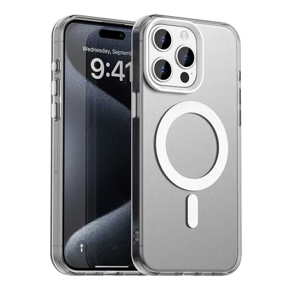 MagSafe-deksel for Apple iPhone 15 Pro Max, Techsuit, CandyCase, hvit