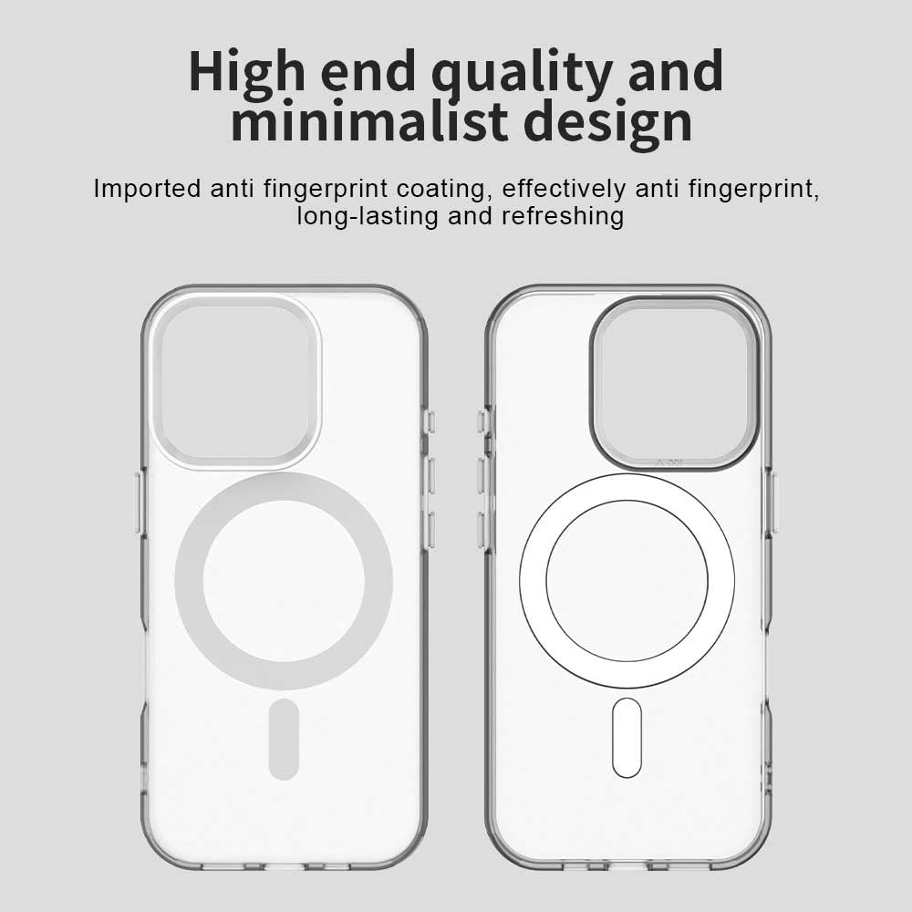 MagSafe-deksel for Apple iPhone 15 Pro Max, Techsuit, CandyCase, hvit