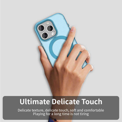 MagSafe-deksel for Apple iPhone 15 Pro Max, Techsuit, CandyCase, Blå