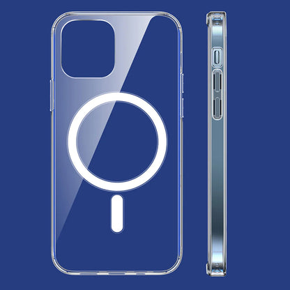 MagSafe-deksel for Apple iPhone 15 Pro Max, Techsuit, Pro, Transparent