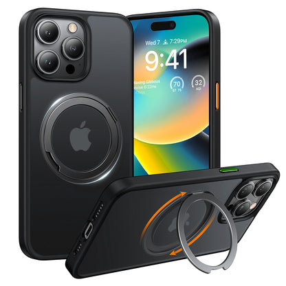 MagSafe-deksel for Apple iPhone 15 Pro Max, Torras, Ostand Pro, Svart