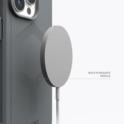 MagSafe-deksel for Apple iPhone 15 Pro Max, Urban Armor Gear, Essential Armor, Sølv