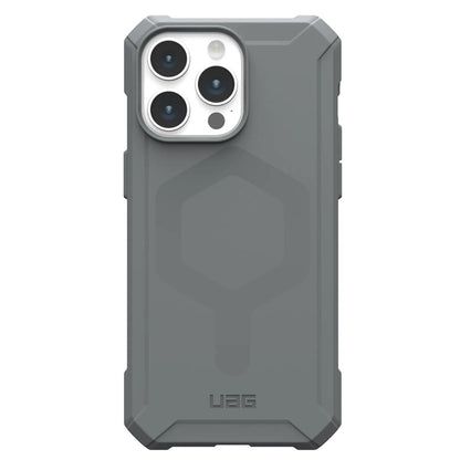 MagSafe-deksel for Apple iPhone 15 Pro Max, Urban Armor Gear, Essential Armor, Sølv